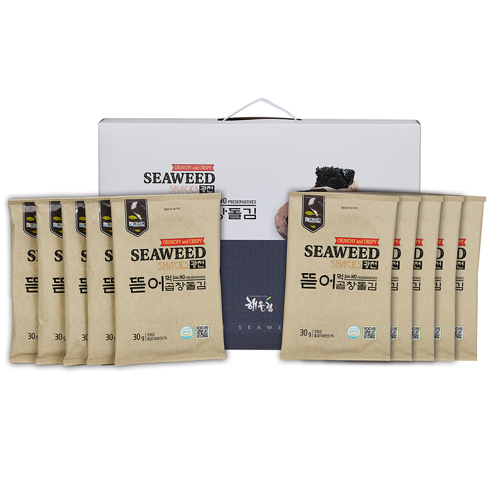 [해울림] 명품 곱창돌김 선물세트 3호